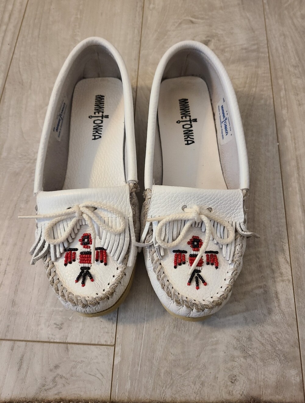 Minnetonka Thunderbird Moccasin with Boat Sole